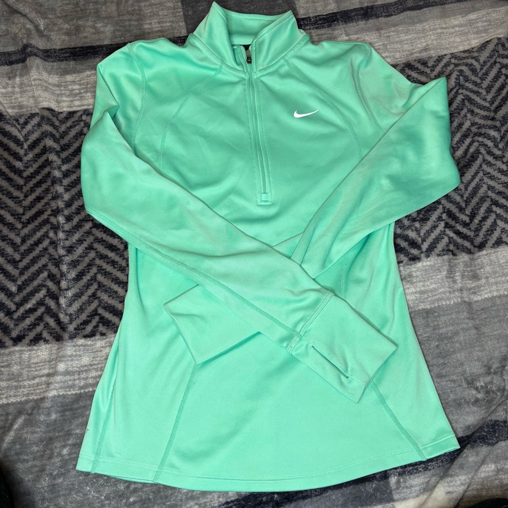 Nike Women's Aqua Long Sleeve Top